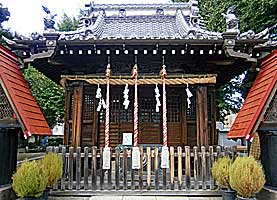 平井天祖神社（平井天祖香取神社）拝殿近景正面