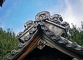 平井天祖神社（平井天祖香取神社）拝殿鬼板