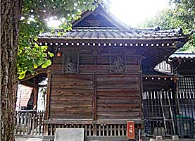 平井天祖神社（平井天祖香取神社）拝殿左側面