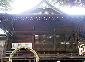 久富稲荷神社拝殿右側面