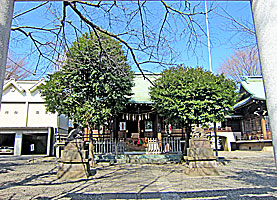 本郷氷川神社拝殿