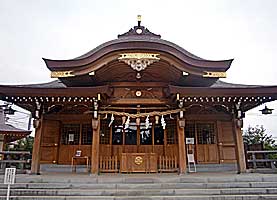 本町田菅原神社拝殿近景