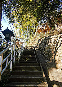 稲足神社石段