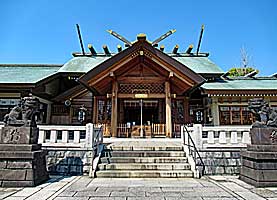 石濱神社拝殿正面