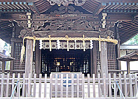 和泉熊野神社拝所