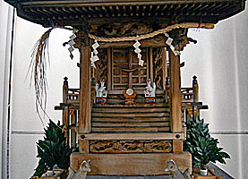 歌舞伎稲荷神社社殿正面