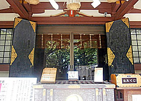 蒲田八幡神社拝所
