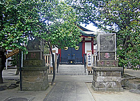 蒲田北野神社拝殿