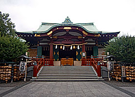 亀戸天神社拝殿