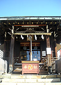 亀戸浅間神社拝所