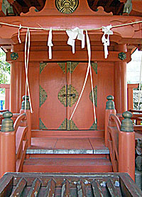 亀塚稲荷神社拝所