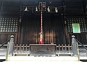 上野毛稲荷神社拝所