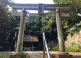 上野毛稲荷神社鳥居