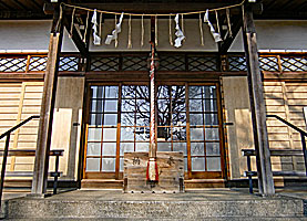 上田端八幡神社拝所