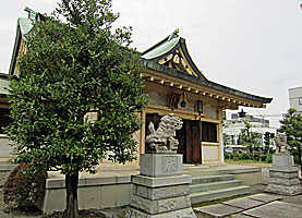紀州神社拝殿近景