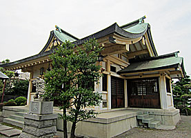 紀州神社拝殿左より
