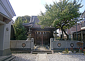 伊予田北野神社拝殿