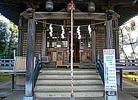 田柄北野八幡神社拝所