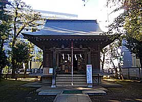田柄北野八幡神社拝殿正面