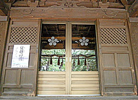 小金井神社拝所