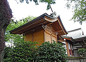 高ヶ坂熊野神社本殿右背面
