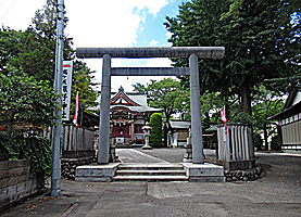 高ヶ坂熊野神社鳥居