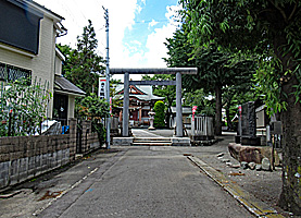高ヶ坂熊野神社社頭