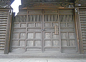 虎狛神社拝所