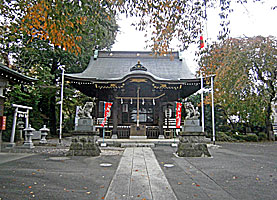 恋ヶ窪熊野神社拝殿遠景