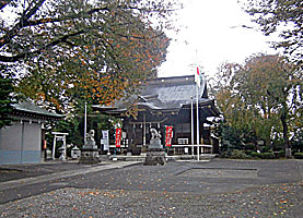 恋ヶ窪熊野神社拝殿遠景