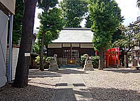 小石川諏訪神社参道