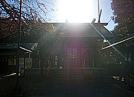 國領神社拝殿