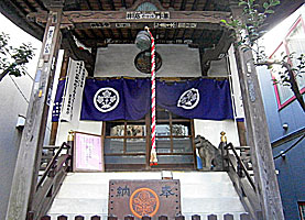 駒形諏訪神社拝所