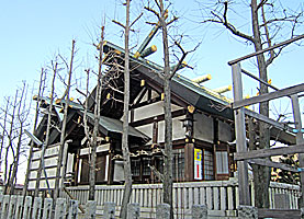 小菅神社社殿全景