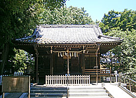 前野東熊野神社拝殿正面