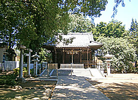 前野東熊野神社拝殿