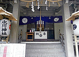 上目黒氷川神社拝所