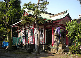 富賀岡八幡宮社殿