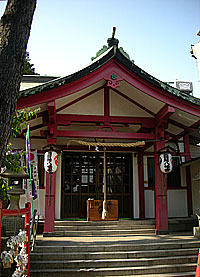 富賀岡八幡宮拝殿