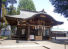 武蔵野神社拝殿右より