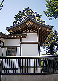 武蔵野神社本殿左側面