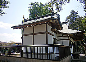武蔵野神社本殿右背面