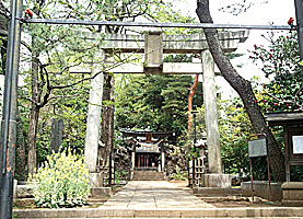 長崎神社社頭