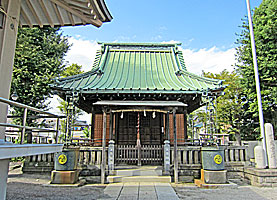 長島香取神社拝殿正面