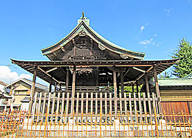 長島香取神社本殿右側面