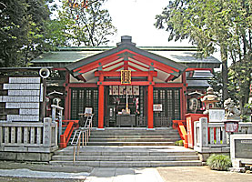 中丸熊野神社拝殿正面