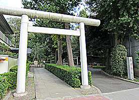 中野氷川神社西鳥居