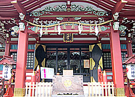 中野氷川神社拝所