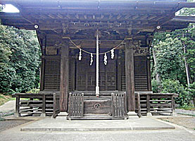 奈良橋八幡神社拝所
