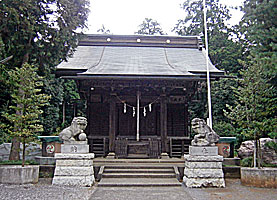 奈良橋八幡神社拝殿正面